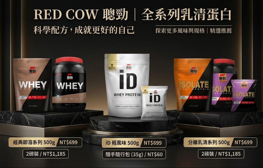 RED COW 聰勁 全系列乳清蛋白